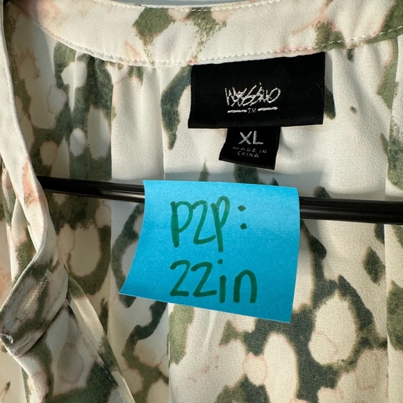 Mossimo pattern blouse - Picture 5 of 5